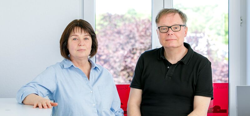 Birgit und Michael Dörr leiten den Pflegedienst Scheiba seit 1998 Birgit und Michael Dörr